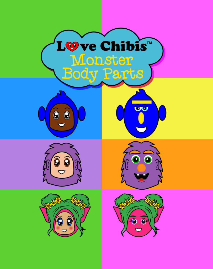 Love Chibis Monster Body parts