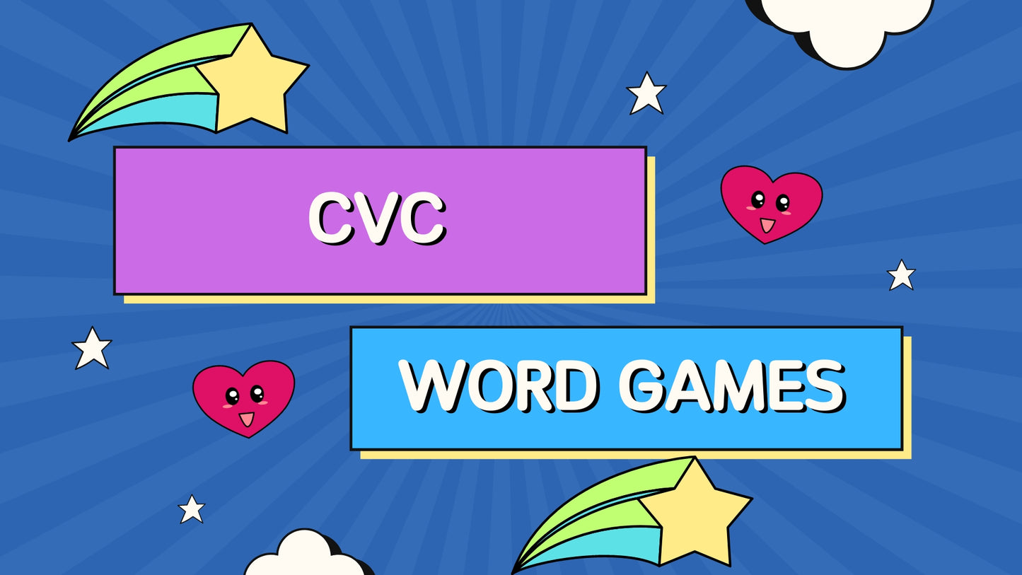 CVC Word Games