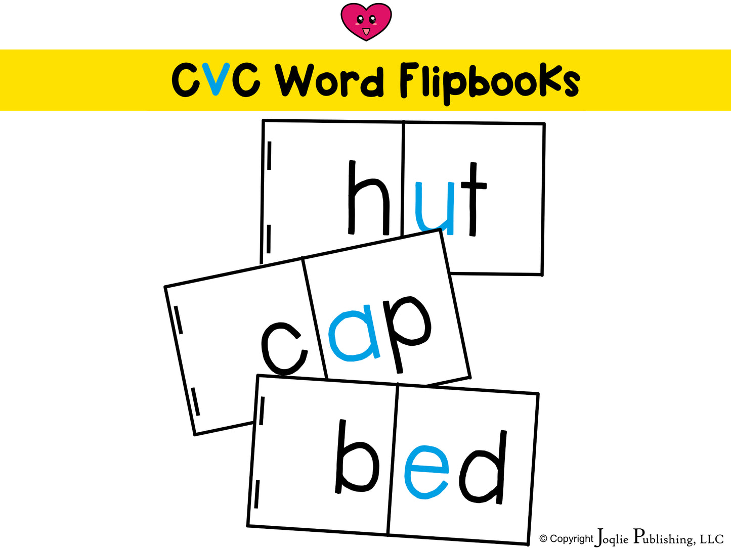 CVC Word Flipbooks