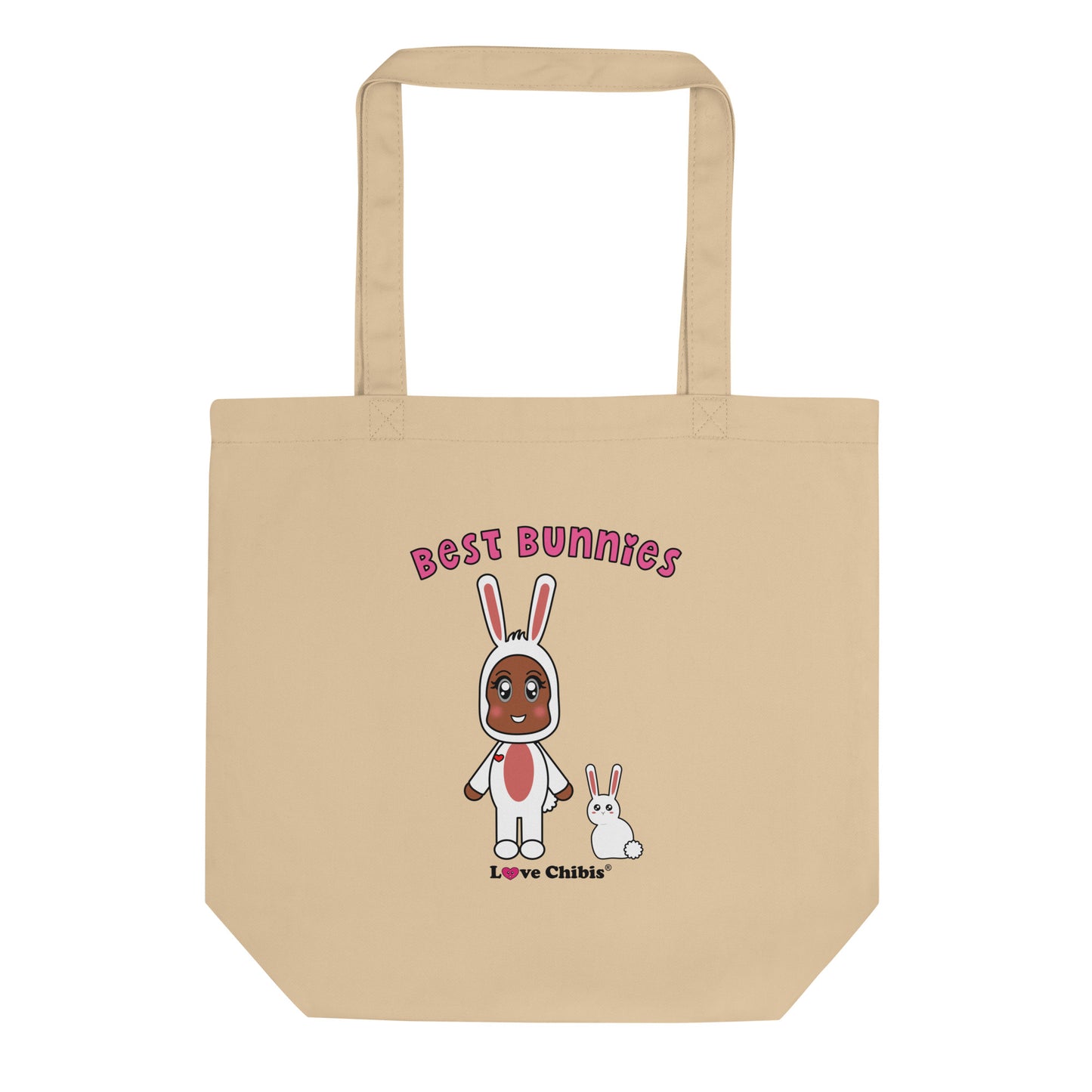Load image into Gallery viewer, Love Chibis® Best Bunnies Eco Tote Bag
