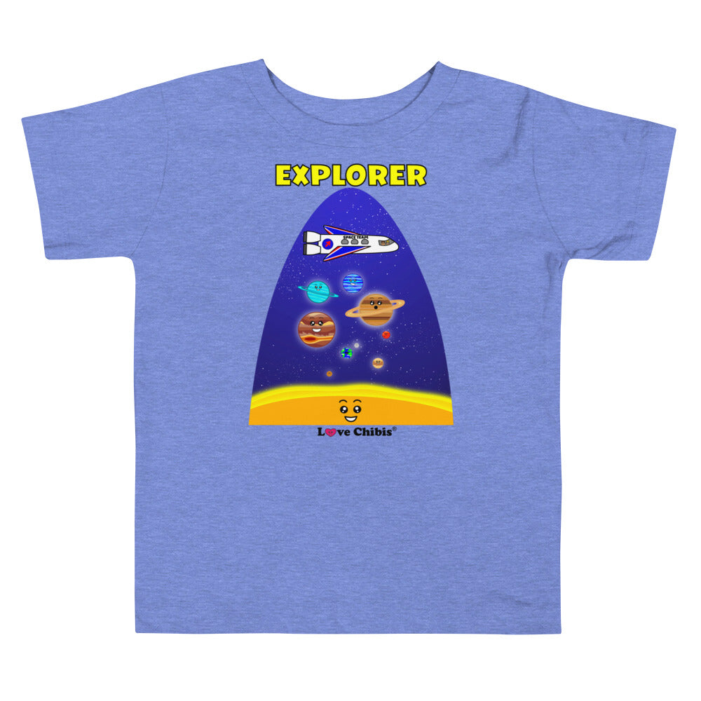 Love Chibis® Explorer Toddler Short Sleeve T-Shirt