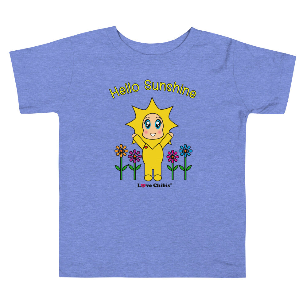 Load image into Gallery viewer, Love Chibis® Hello Sunshine Toddler Short Sleeve T-Shirt
