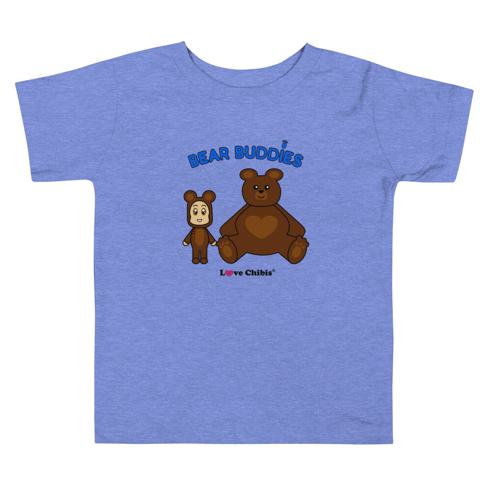 Load image into Gallery viewer, Love Chibis® Bear Buddies Toddler Short Sleeve T-Shirt

