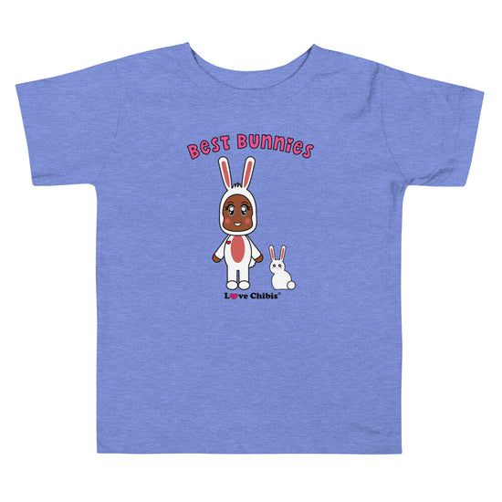 Love Chibis® Best Bunnies Toddler Short Sleeve T-Shirt