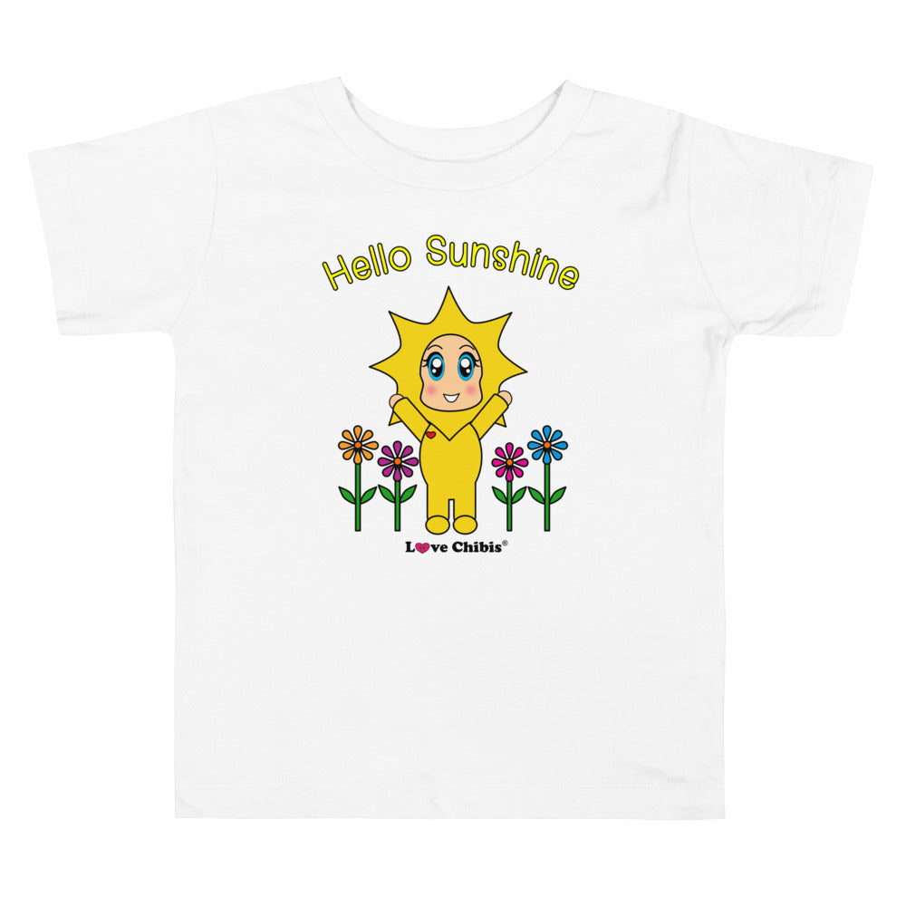 Load image into Gallery viewer, Love Chibis® Hello Sunshine Toddler Short Sleeve T-Shirt
