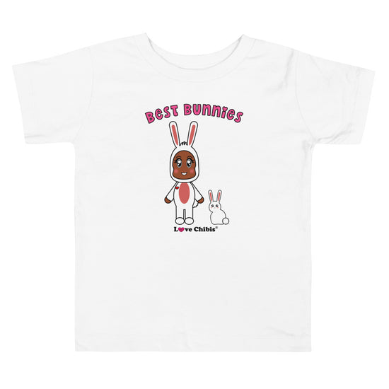 Love Chibis® Best Bunnies Toddler Short Sleeve T-Shirt