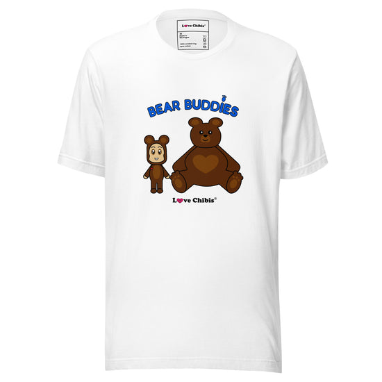 Love Chibis® Bear Buddies Adult Unisex Short Sleeved T-Shirt