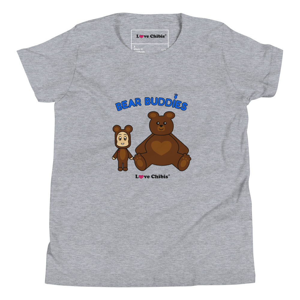Love Chibis® Bear Buddies Youth Short Sleeve T-Shirt
