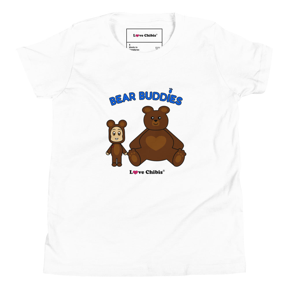 Love Chibis® Bear Buddies Youth Short Sleeve T-Shirt