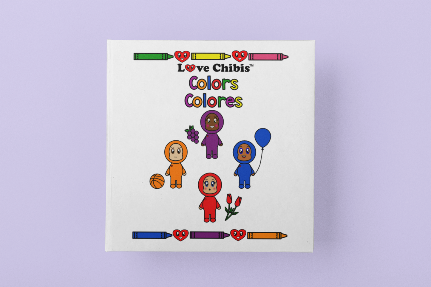 Load image into Gallery viewer, Love Chibis™ Colors/Colores Premium Hardcover Book
